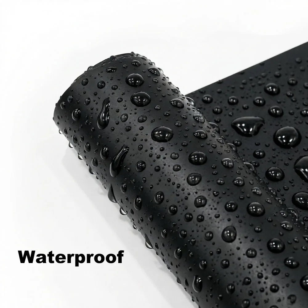 Matte Black Car Wrap Cast Vinyl Film Bubble Free Sticker Auto Motorcycle Body Wraping Film Self-adhesive Vinyl Car Accessories