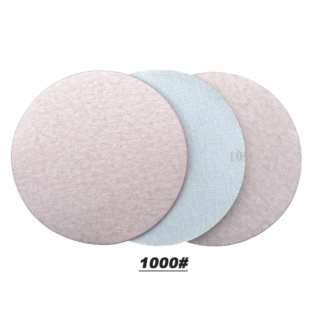 1/2/3/4/5/6 Inch Hook and Loop Sandpaper 25 Pcs Assorted 1000 /2000 /3000 /4000/ 5000 Grit Sanding Paper Round for Polishing