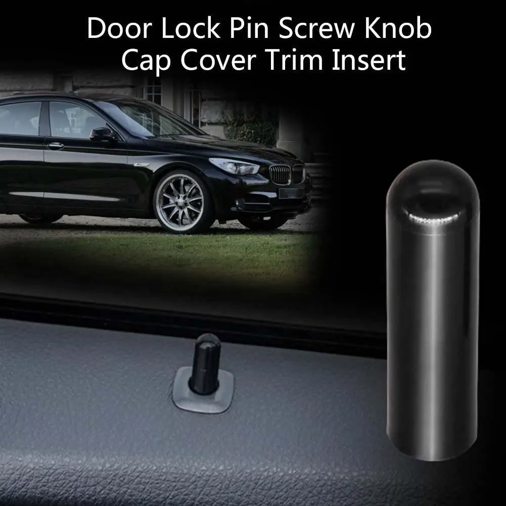 Car Door Latch Pin Security Door Lock Button Pin Screw Knob Cap Cover For BMW E60 E90 E70 E84 F10 F11 F30 F34 F01 F02 F07 X5 X3