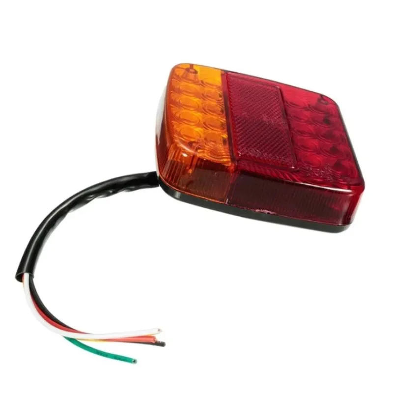 1pc 20LED 12V Waterproof Durable Car Truck LED Rear Tail Light Warning Lights Lamp for Trailer Caravans