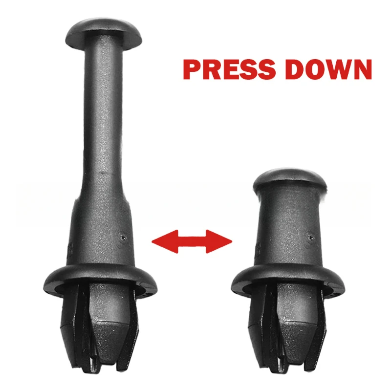 2/4/6/8/10pcs Boot Trunk Parcel Shelf Tray Strap String Clips Hook Tonneau Pivot Holder Suitable for Volkswagen Golf MK5 MK6