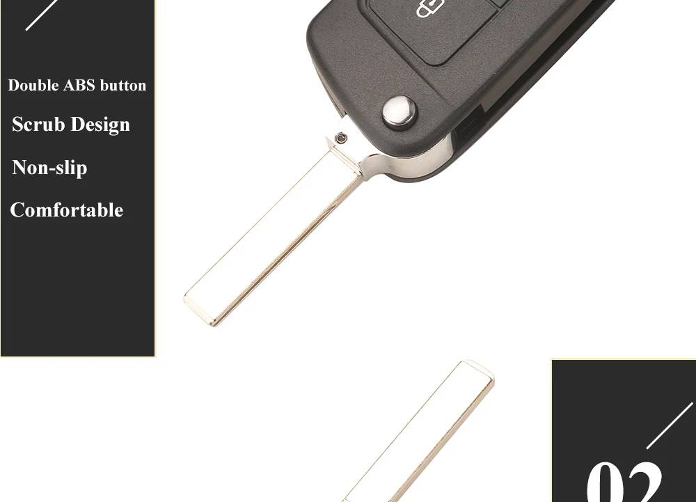 jingyuqin For Peugeot 107 207 307 407 306 308 408 508 3008 4008 Partner CE0523 CE0536 Modified Filp Remote Car Key Shell Case