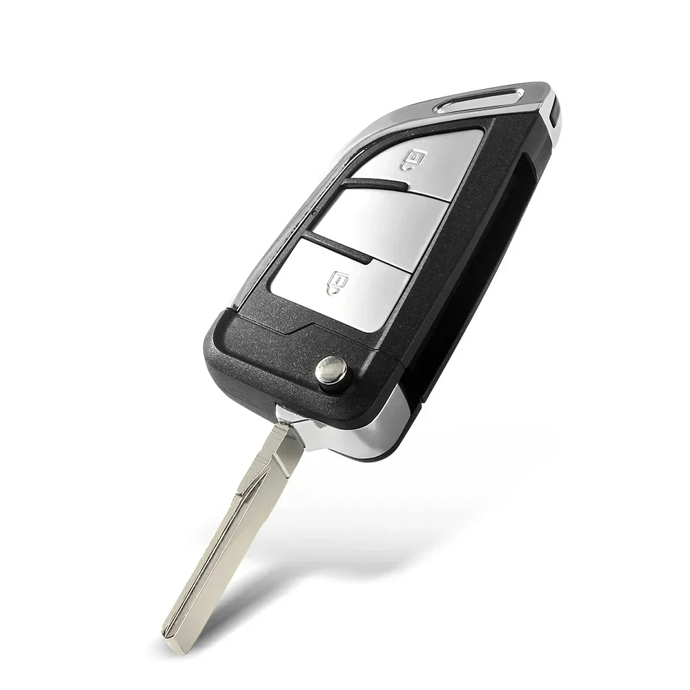 KEYYOU New For VW Volkswagen Golf 4 5 6 Passat B5 B6 Polo Touran MK4 Bora For Seat Skoda 2 3 Buttons Modified Folding Car Key