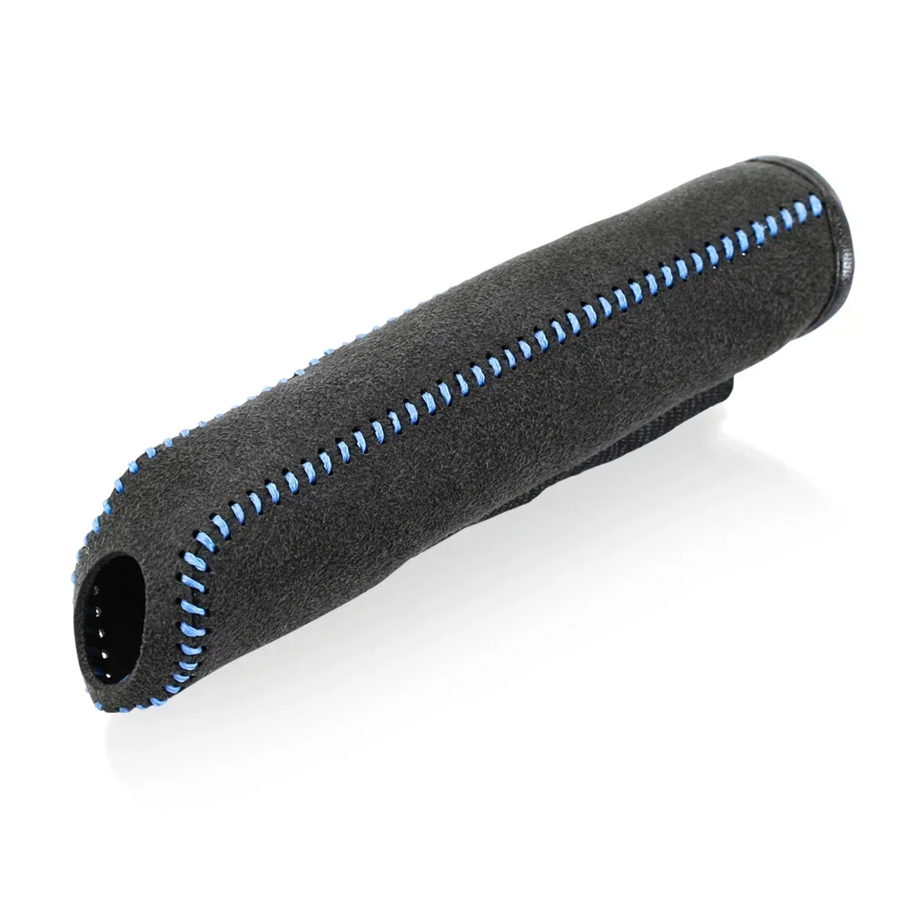 New Suede Style Handbrake Sleeve Leather Handbrake Grips Cover Car Interior Accessories