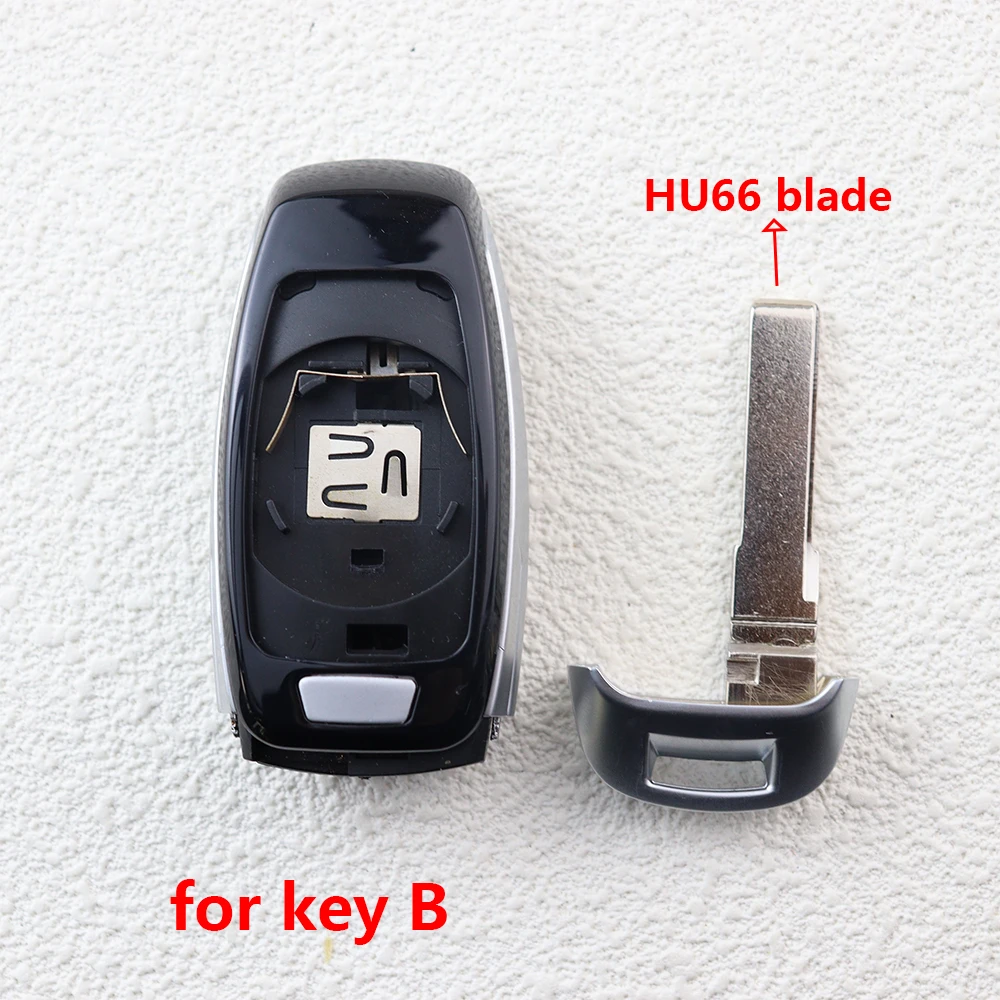 Modification/Upgrade Folding Car Key Fob Case Shell Housing for Audi A4 A4L A6 A6L Q7 TT A3 Q3 Q2L A5 S3 RS3 RS5 S1 Q2 Q5 Q7 A8