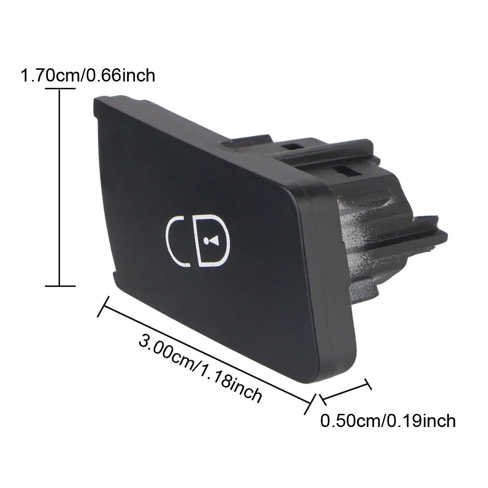 Car Accessories For Mercedes Benz C GLK W204 E Class W212 W207 Car Interior Left Right Door Lock Switch Button Replacement