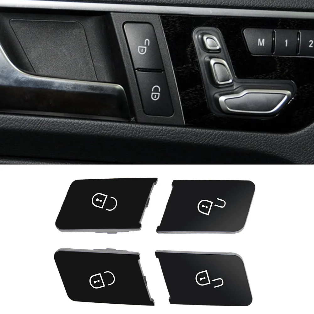 Car Accessories For Mercedes Benz C GLK W204 E Class W212 W207 Car Interior Left Right Door Lock Switch Button Replacement