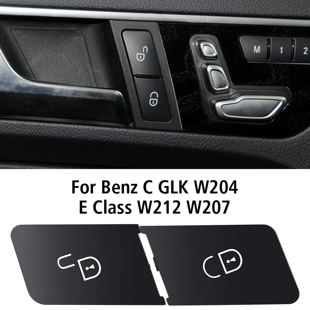 Car Accessories For Mercedes Benz C GLK W204 E Class W212 W207 Car Interior Left Right Door Lock Switch Button Replacement