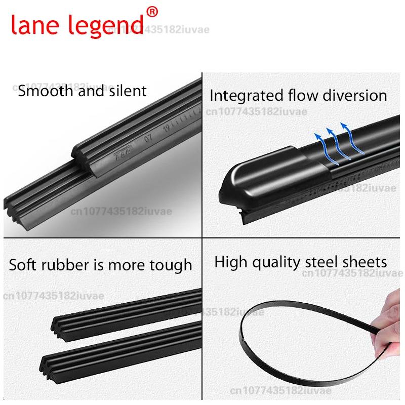 3PCS Car Wiper For KIA Sportage QL 2016 - 2020 Front Rear Wiper Blades Windshield Windscreen Brushes Auto Accessories 2017 2018