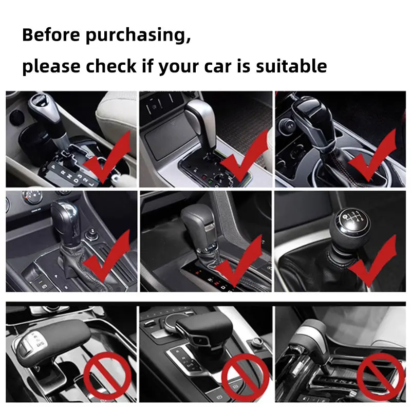 New Car Gear Shift Hoodie Cover Shift Cover Gear Handle Decoration Fits Manual Automatic Car Shift Lever Interior Decor Ornament