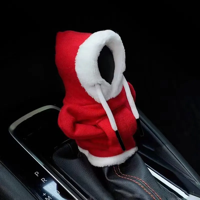 New Car Gear Shift Hoodie Cover Shift Cover Gear Handle Decoration Fits Manual Automatic Car Shift Lever Interior Decor Ornament