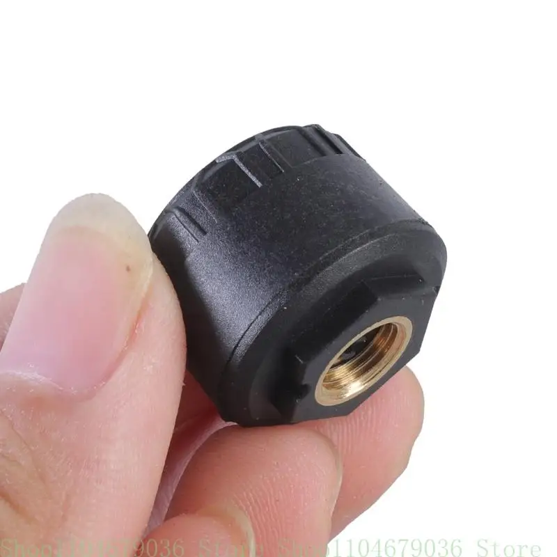 TPMS Car Tire Pressure Monitoring System Wireless Solar Power Security Device Adjustment Durable External Sensors