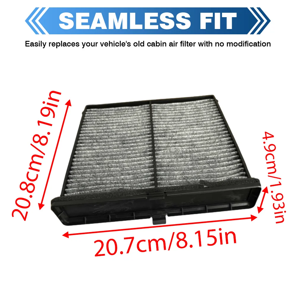 BDTS61J6X, MP111BDGF, BDGF-61-J6X Car Activated Cabin Cabon Air Filter For Mazda 3 CX-30 2019 2020 2021 2022 2023 CX-50 2023