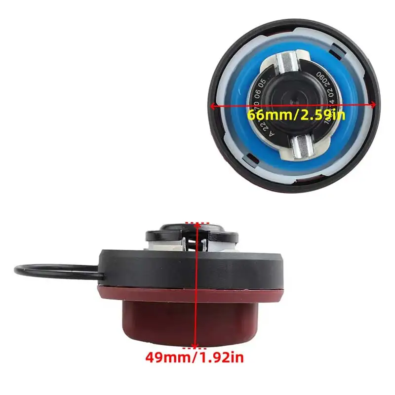 1pc A2224700105 Automotive Diesel Fuel Tank Cap for Mercedes Benz W176 W205 W117 W213 X156 E-Class S-Class Internal Accessories