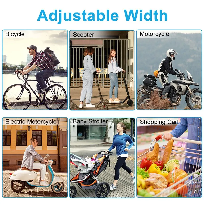 360 degrees Rotatable Electric Bicycle Phone Holder for All Phone Riding MTB Bike Moto Motorcycle Stand Bracket Non-slip Cycling