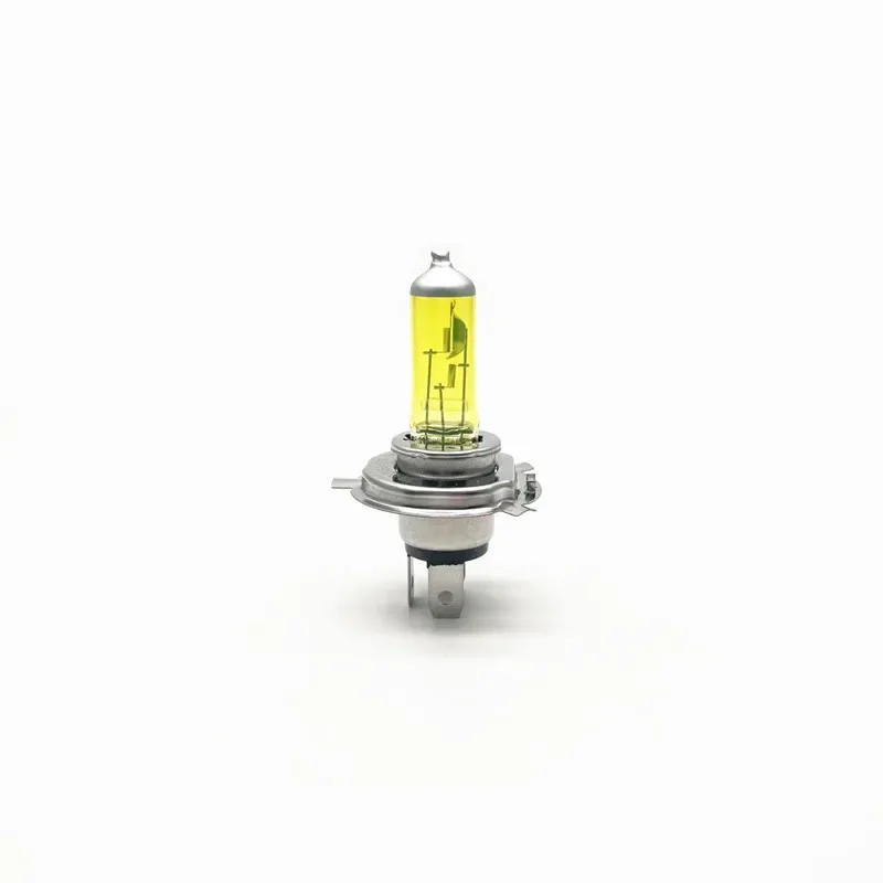 2 Pcs H4 9003 HB2 12V 60/55W P43T Yellow Lights 3000K Car Lights Headlight Auto Fog Lamps Halogen Bulbs