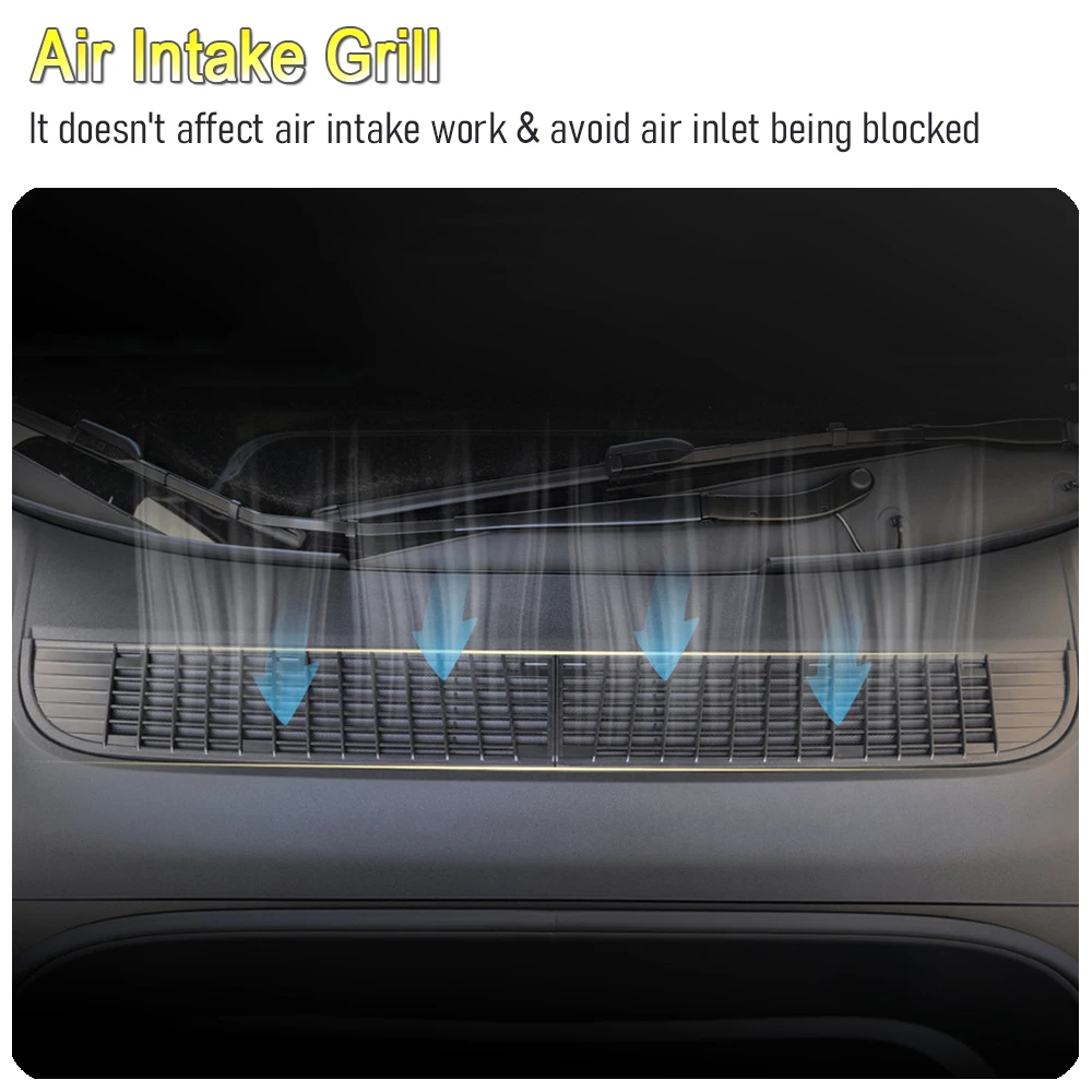 Air Vent Cover for Tesla Model Y Juniper Model YL 2025 2026 Air Intake Vent Grille Air Intake Protective Air Filter Accessories