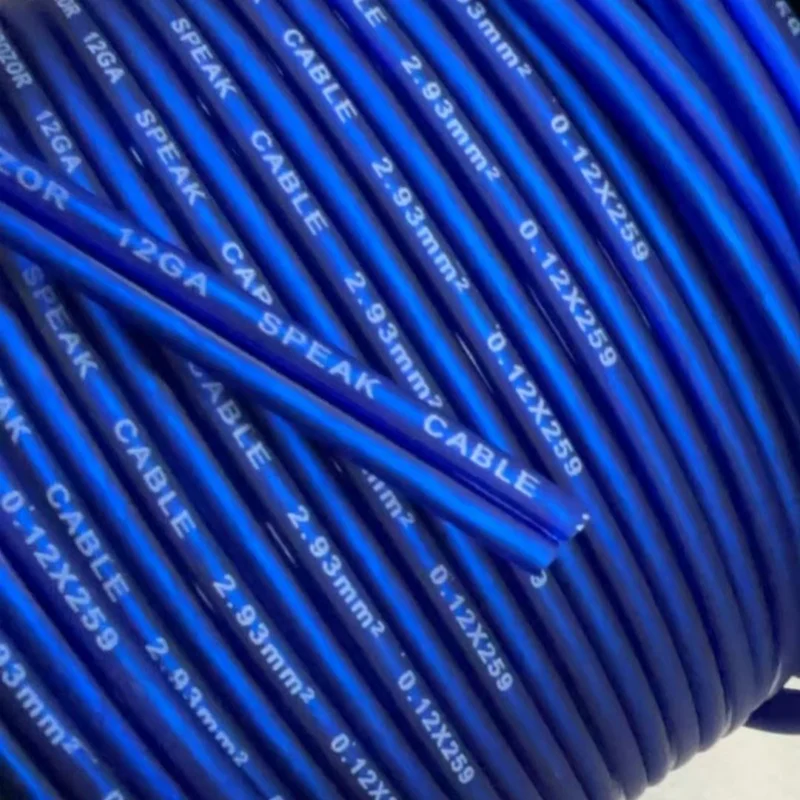 1 meter 5meter 18GA 16GA 14GA 12GAMatte Pure Copper Speaker Cable, Audio Cable, Speaker Cable, Audio Connection Cable