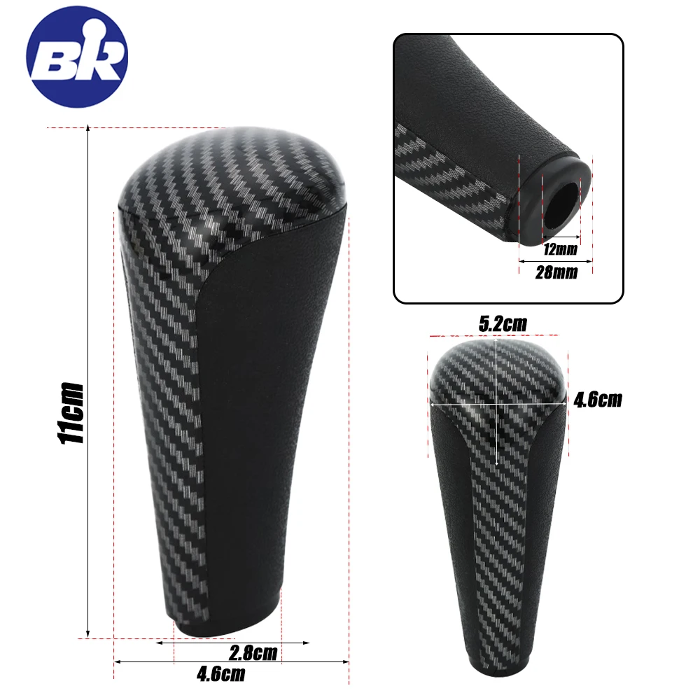New Product Gear Shift Knob Automatic For Peugeot 206 207 307 308 408 508 2008 Citroen C2 C3 C4L C5 Picasso Elysee C-Triomphe