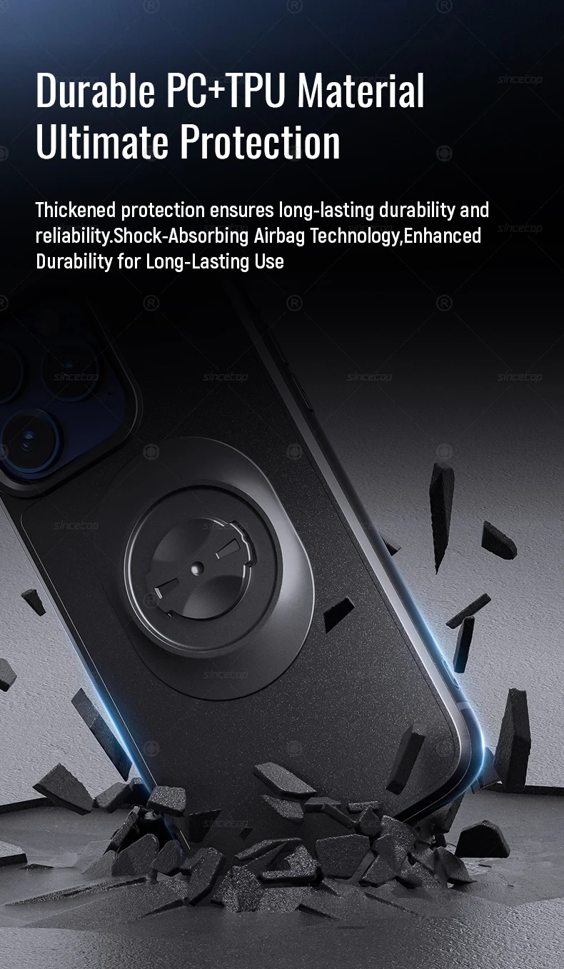 Shockproof Case for Garmin Bike Mounts / Holders For Apple iPhone 17 16 15 14 13 12 11 8 7 Pro X Max Plus SE Protective Cover