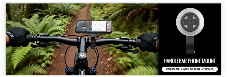 Shockproof Case for Garmin Bike Mounts / Holders For Apple iPhone 17 16 15 14 13 12 11 8 7 Pro X Max Plus SE Protective Cover