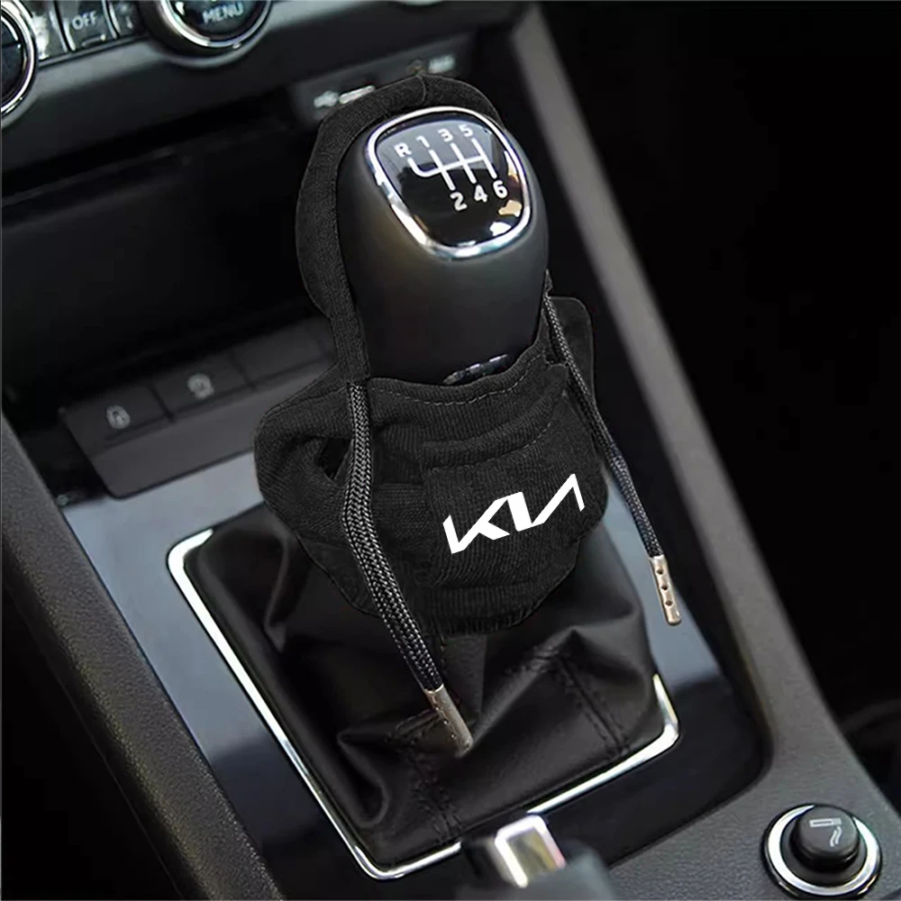 Gear Shift Hoodie Cover Manual Automatic Car Shift Lever Handle Decoration for KIA Rio Ceed Sportage Cerato Soul Sorento Picanto