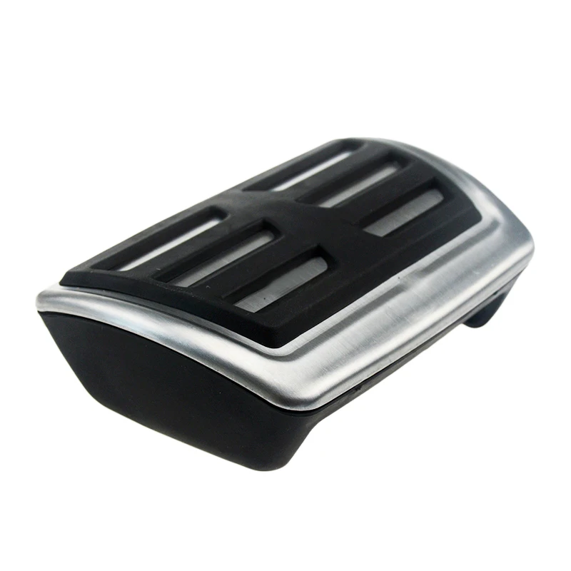LHD Gas Accelerator Brake Footrest Pedal Cover for Audi Q7 Q8 2017-2025,Porsche Cayenne 2020-2024,Touareg 2019-2024 Pedal Covers