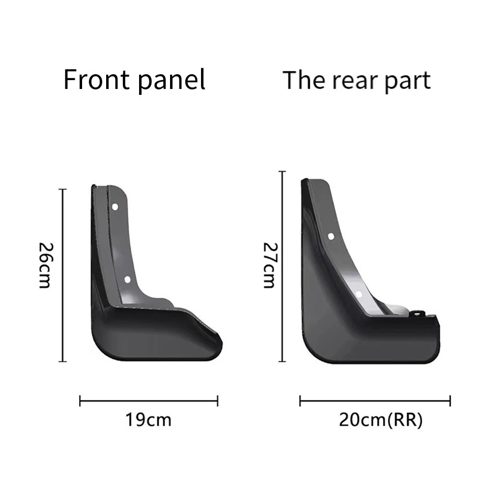 For KIA EV3 Car Tire Fender Flares Car Mudflaps Front Rear Mud Flaps Mudguards Splash Guards Fender Cover Accessories