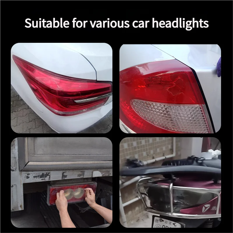 Transparent Repair Tape - Strong High-Adhesion Waterproof Car Tail Light Cover Crack Fix, Electric Vehicle Shell Repair Tape