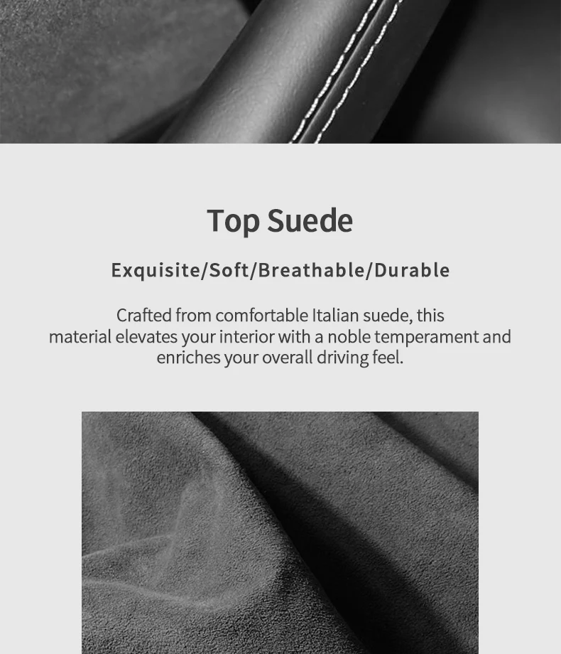 Made of Alcantara For Tesla Model 3 (2024-) Model Y(2025-) Door Switch Button Cover Trim Sticker Car Interior Tuning Accessories