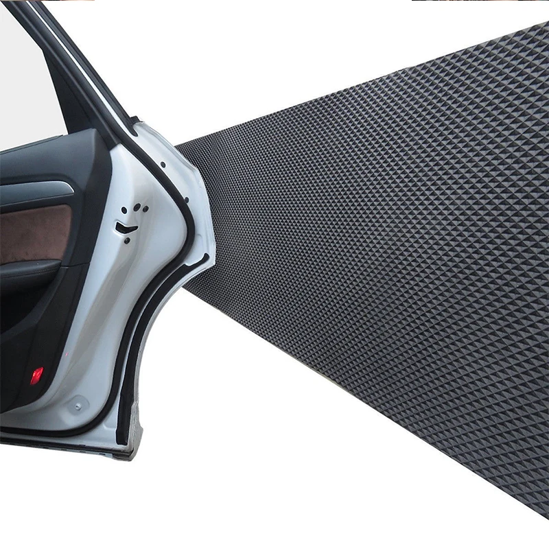 SEAMETAL 200X20cm Car Door Protector Garage Rubber Car Styling Wall Guard Bumper Safety Parking Lip Bumper Exterior Protector