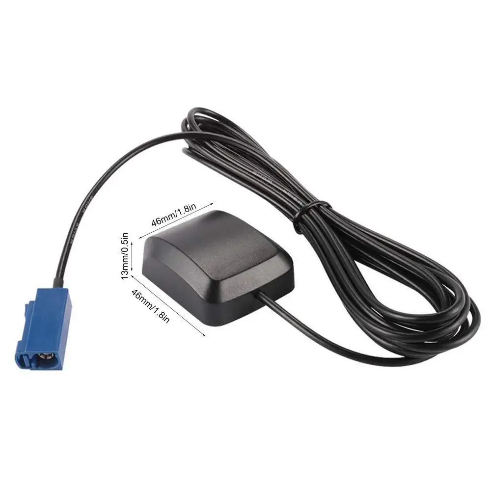 Waterproof GPS Antenna 1.5 Meter Line Signal Booster Amplifier FAKRA-C