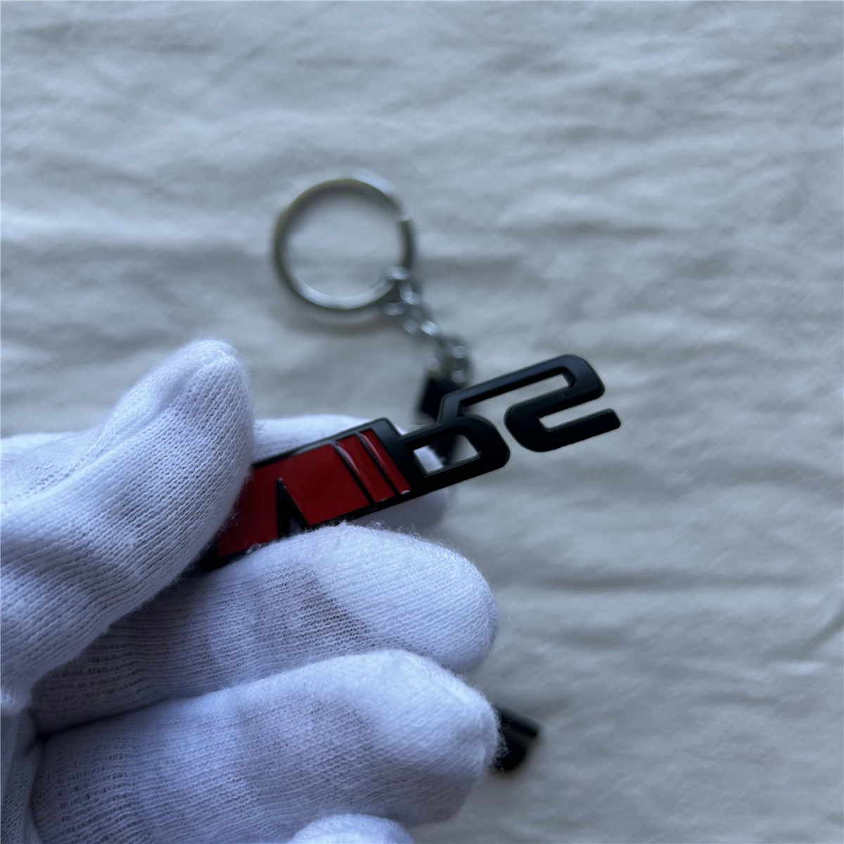 Metal VRS car keychain