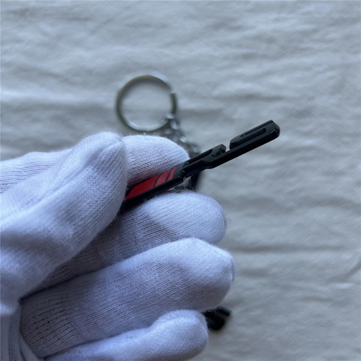 Metal VRS car keychain
