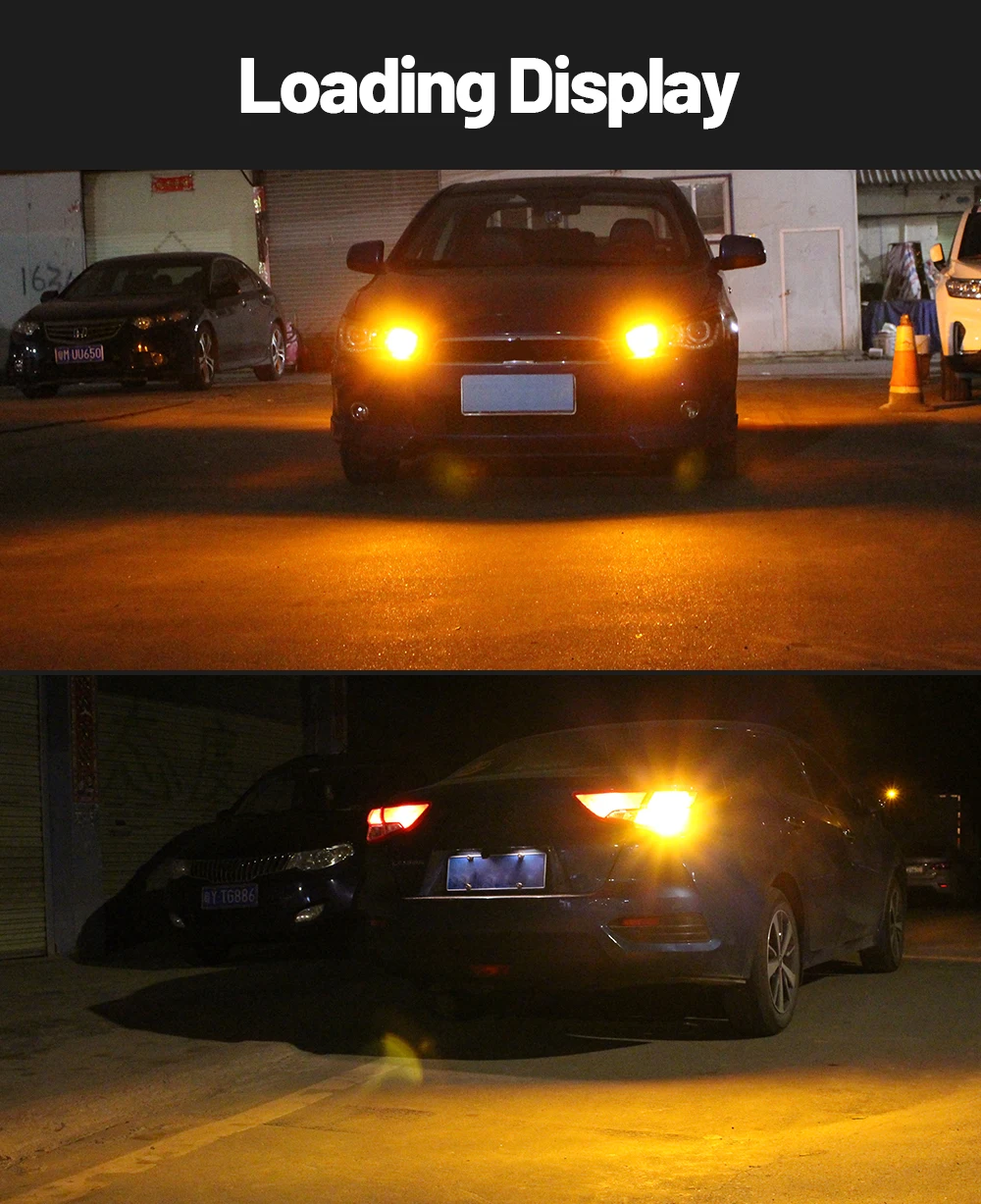 2pcs PY21W BAU15S 7507 BA15S P21W 7506 WY21W 7440A T20 3156 P27W T25 LED Turn Signal Light Turning Lamp Canbus Accessories