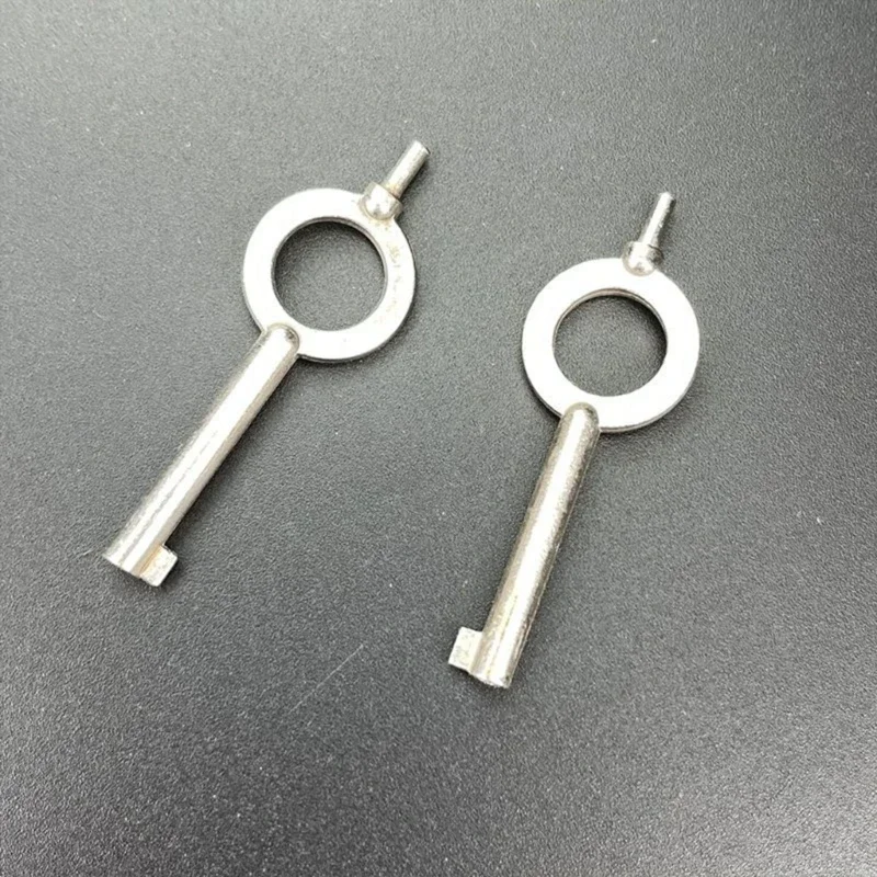 1/2pcs American Handcuff Keys Standard Issue Law Enforcement Hand Cuffs Keys Universal Precise Handcuff Lock Key Wear Resistant