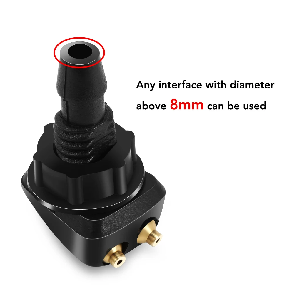 Fix Your Weak Washer Spray! 2 Premium Nozzles – Stronger Coverage, No More Blind Spots! Fits Jeep & Dodge in 1 Minute!