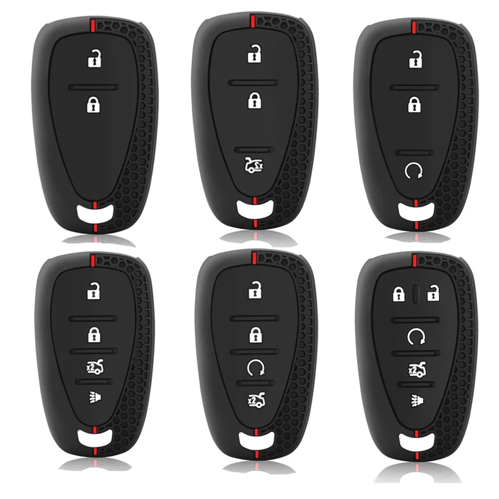 Car Key Case Cover For Chevrolet Cruze Spark Sonic Camaro Volt Bolt Trax Malibu Onix Equinox Orlando Blazer Traverse Shell Fob