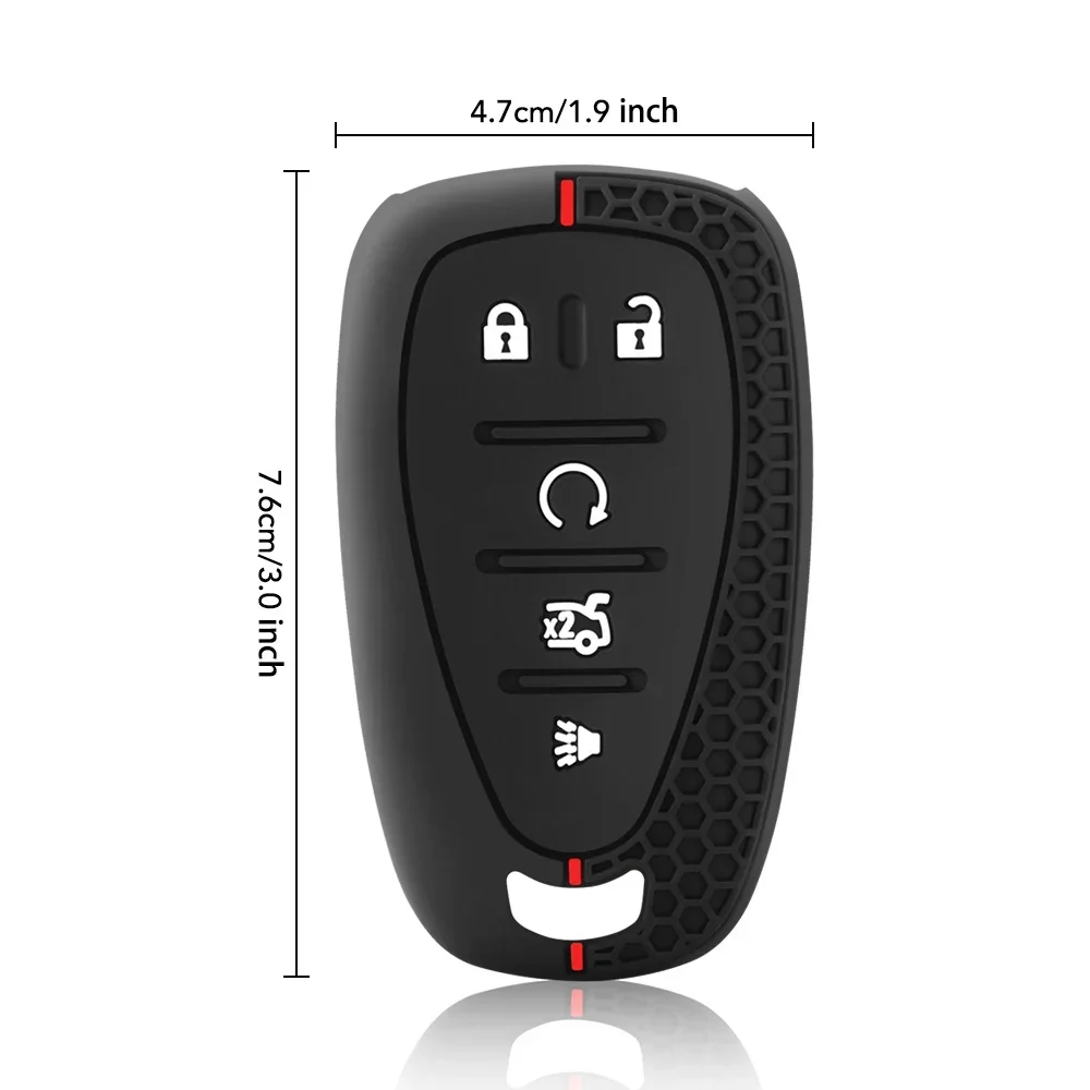 Car Key Case Cover For Chevrolet Cruze Spark Sonic Camaro Volt Bolt Trax Malibu Onix Equinox Orlando Blazer Traverse Shell Fob