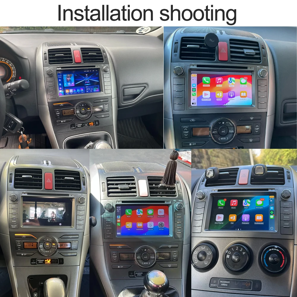 7 " For Toyota Auris Corolla 2006-2012 Wireless Carplay Android Auto Car Radio Multimedia Player Gps Autoradio Wifi Touch Screen