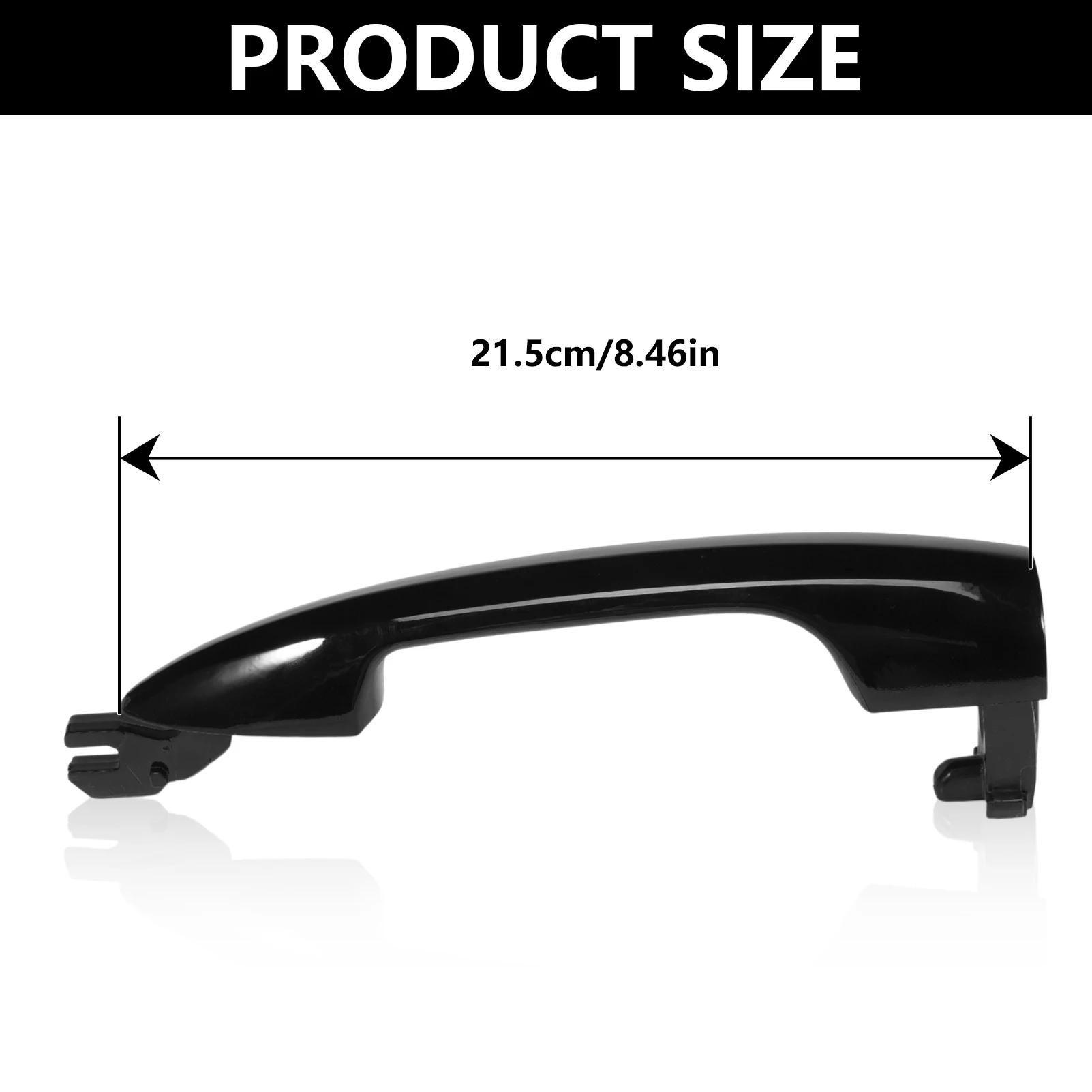 2 x Exterior Doors Front Right & Left Open Handle for Giulietta Alfa Mito Lancia Y 2012 Onwards