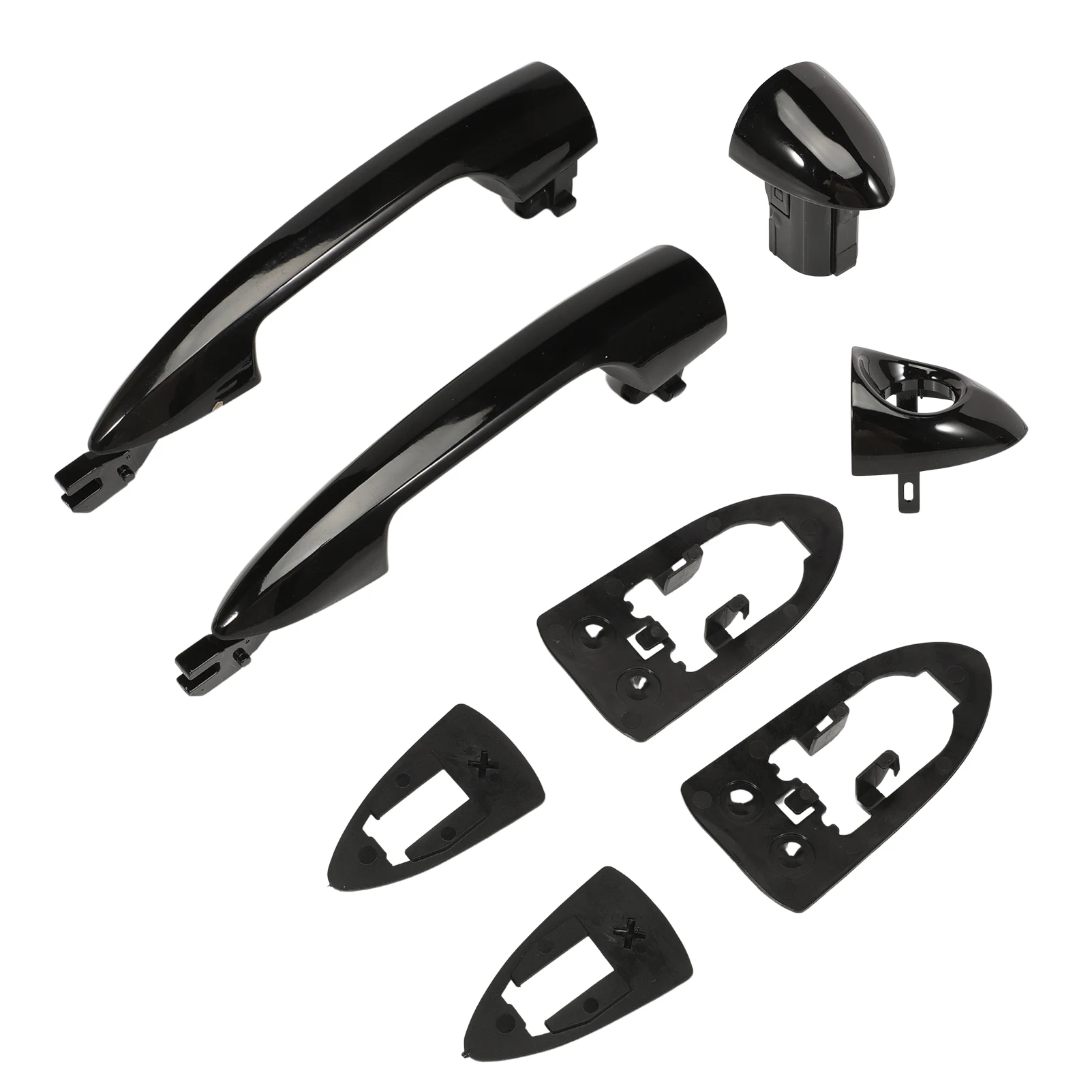 2 x Exterior Doors Front Right & Left Open Handle for Giulietta Alfa Mito Lancia Y 2012 Onwards