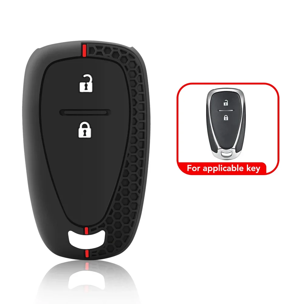 Keychain For Chevrolet Onix Equino Orlando Cruze Spark Sonic Camaro Volt Bolt Trax Malibu Blazer Traverse Seeker Car Key Cover