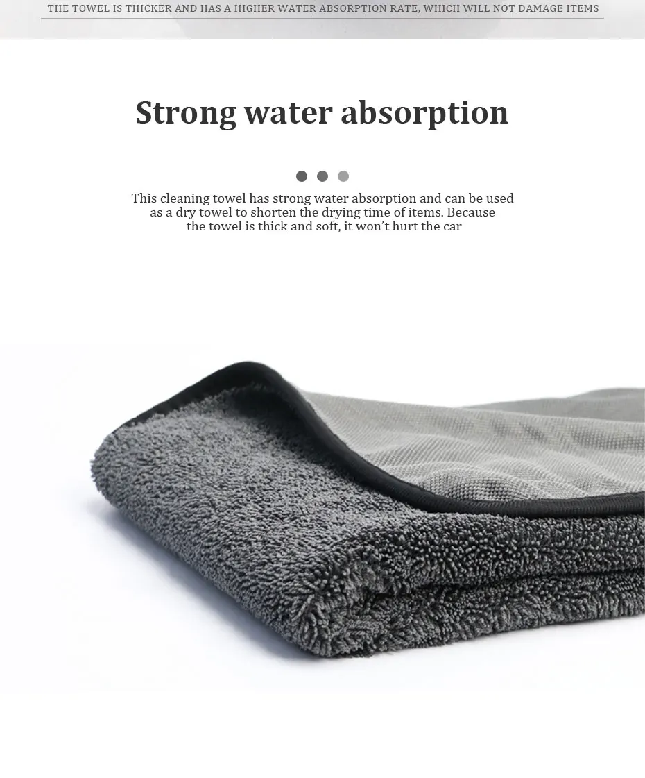 Microfiber Towels Car Vehicle Wash Cloth Auto Cleaning Drying Towel Ultra Fine Fiber Absorbent Car Window Glass Wash Towel