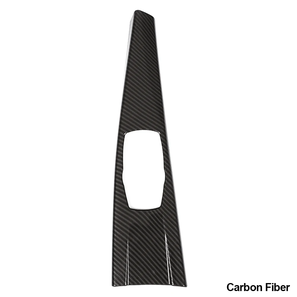 For BMW 3 4 Series F30 F31 F32 F36 3GT 320i Carbon fiber Car Center Console Gear Shift Panel Sticker Cover Interior Decoration