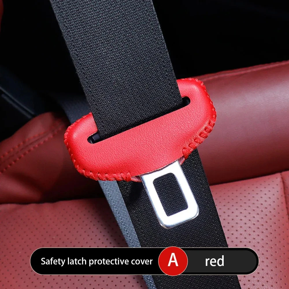 Car Safety Insert Belt Bayonet Protective Cover Seat Belt Shoulder Guard Seat Belt Extender Seat Bayonet Head Cover