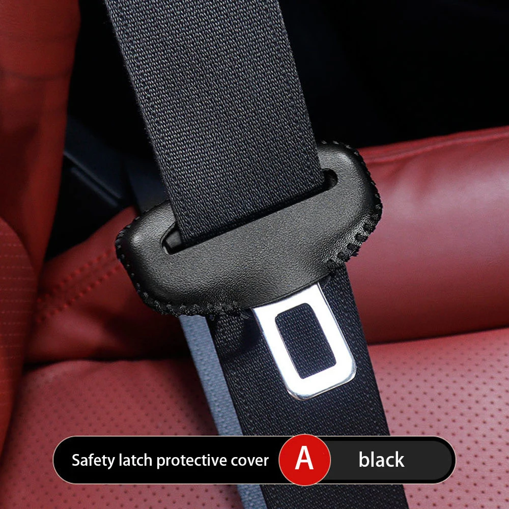 Car Safety Insert Belt Bayonet Protective Cover Seat Belt Shoulder Guard Seat Belt Extender Seat Bayonet Head Cover