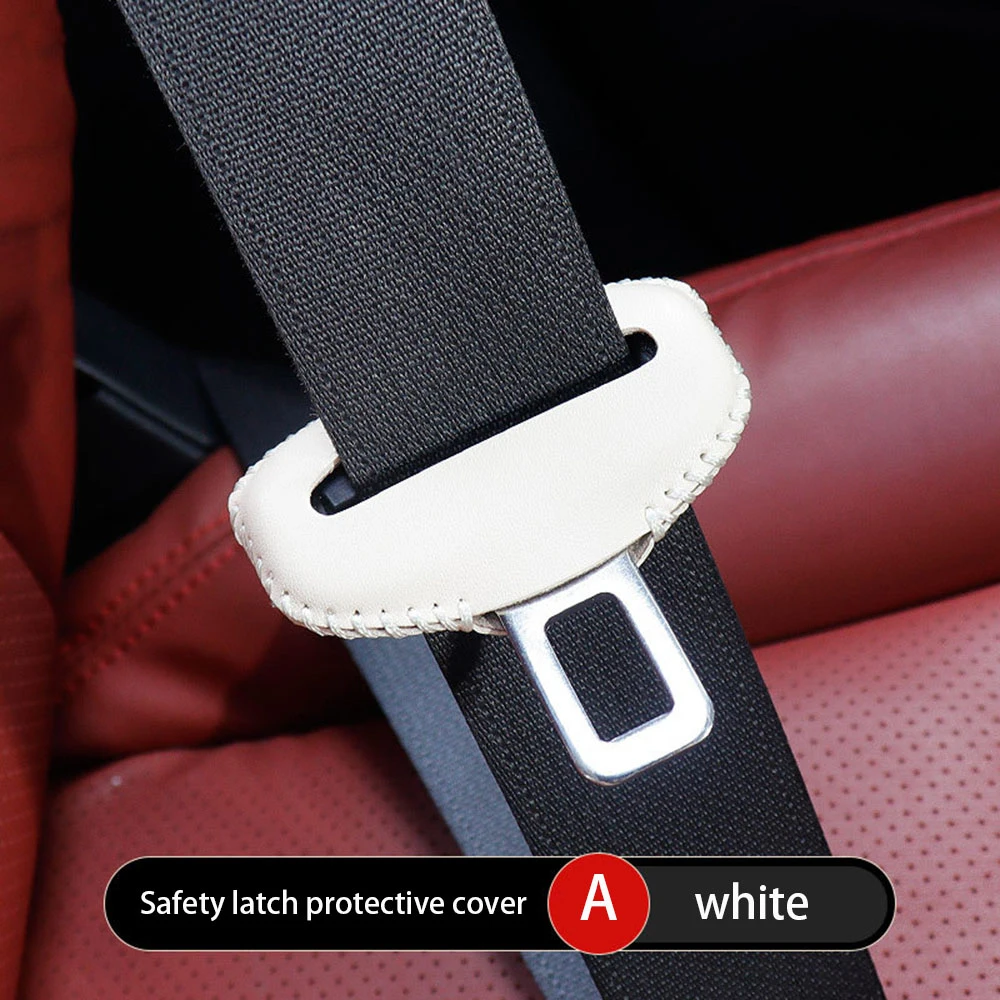 Car Safety Insert Belt Bayonet Protective Cover Seat Belt Shoulder Guard Seat Belt Extender Seat Bayonet Head Cover
