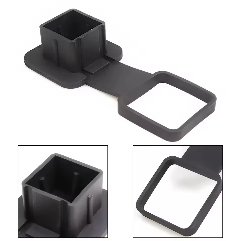 Trailer Hitch Receiver Cover Plug Rubber Tow Plug Tube Cap Protector for Mercedes Toyota Jeep Ford Chevrolet RAM Dodge