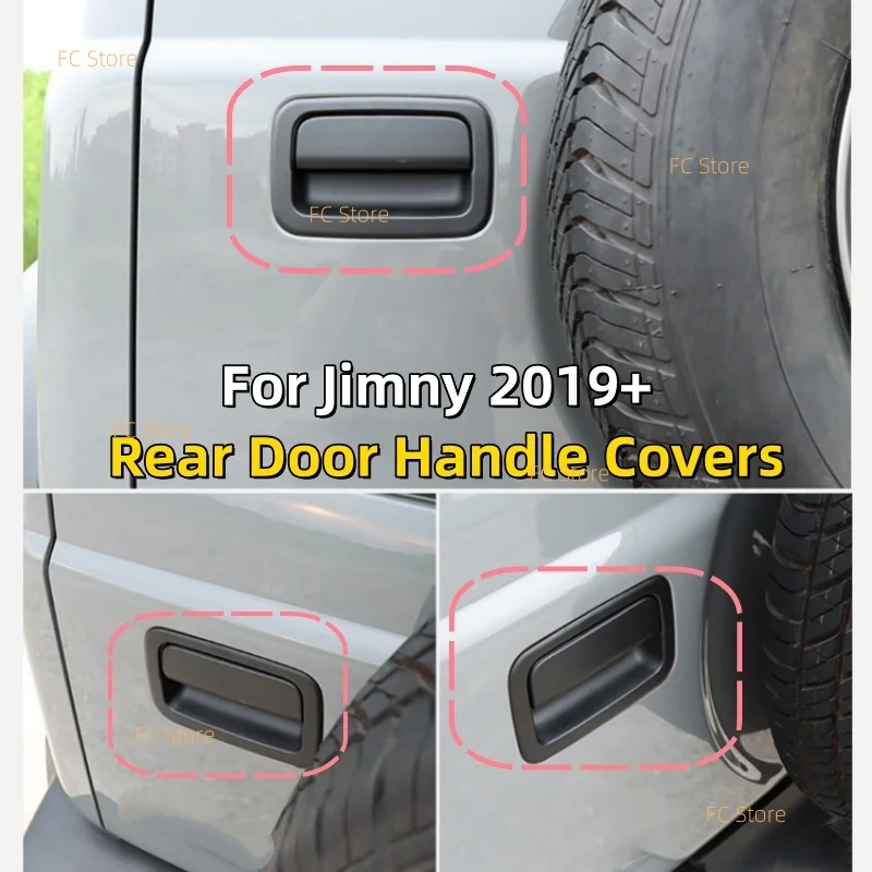 For Jimny JB64 Sierra JB74 Door Handle Cover Protector Upgrade for 3-Door & 5-Door Models